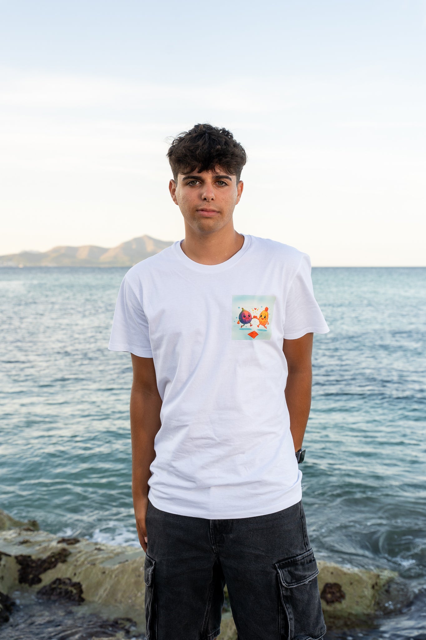 Camiseta Frutas Divertidas