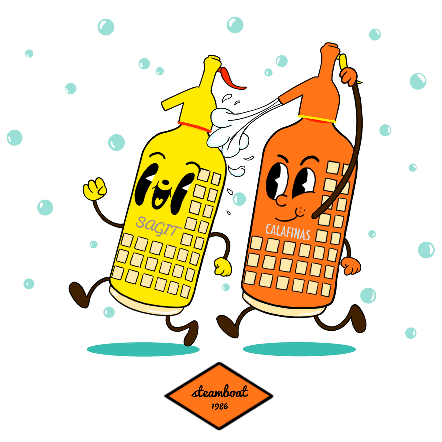 Camiseta Sifones Divertidos – Toque Vintage