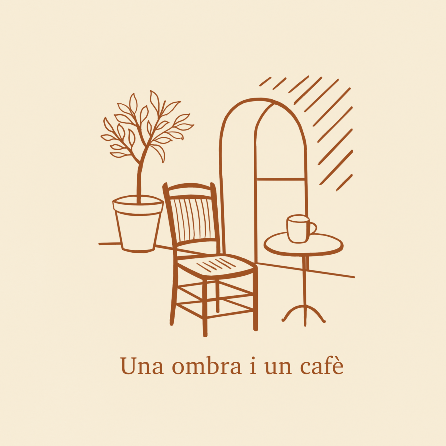 Camiseta Una Ombra i un Cafè