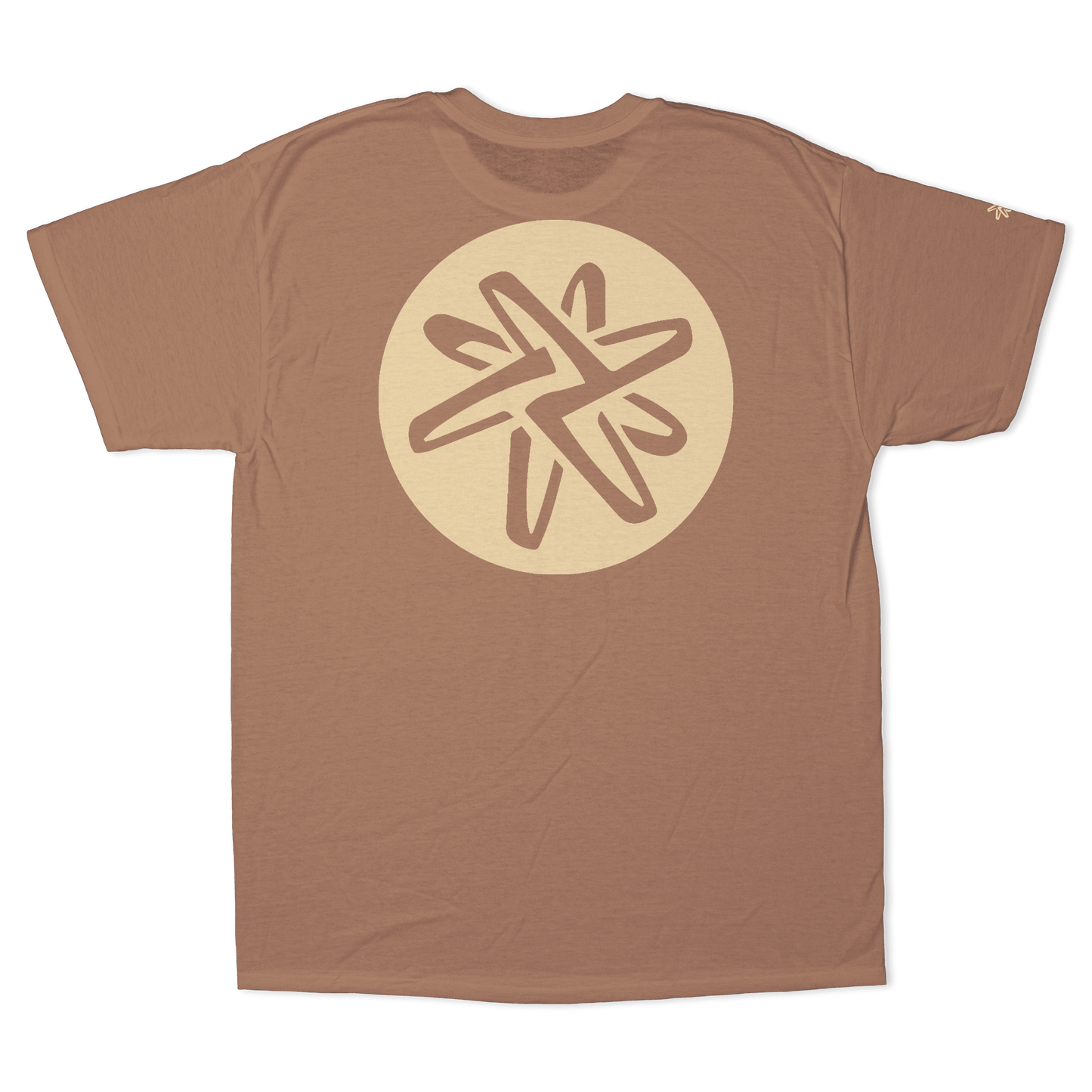 Brown Basic T-shirt - Minimal Style