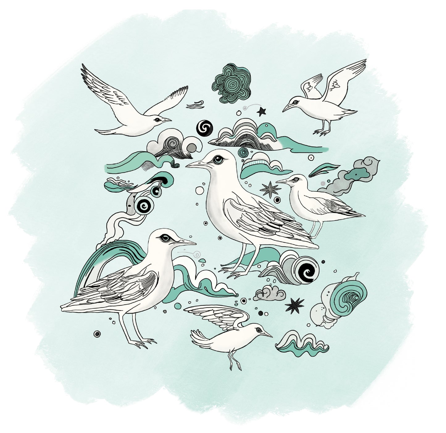Seagull Hoodie