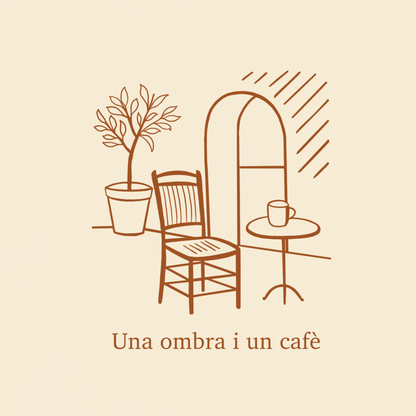 Camiseta Una Ombra i un Cafè