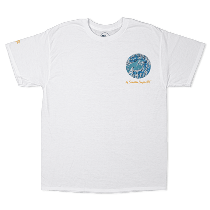 T-shirt Waves ART - Modern Style