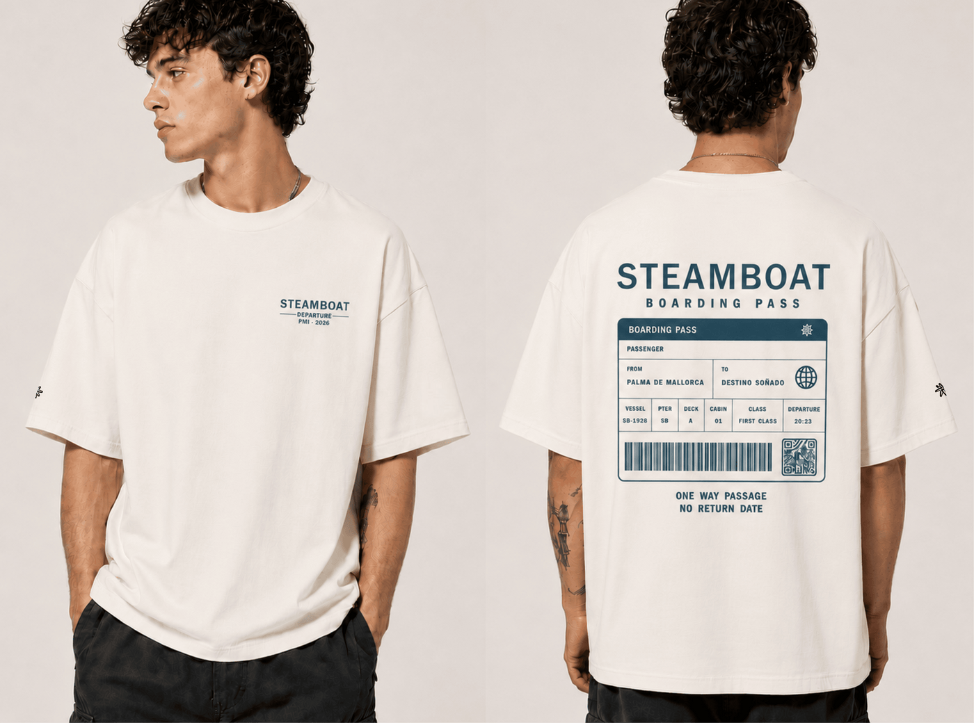 Camiseta Oversized Palma Departure