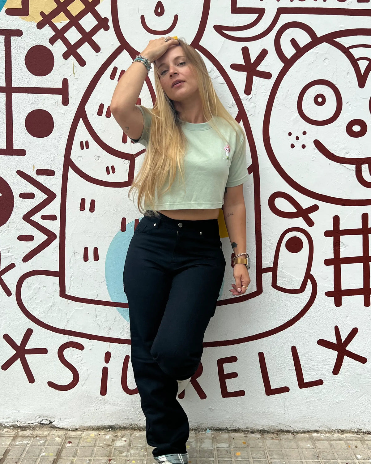 Hanami Crop Top