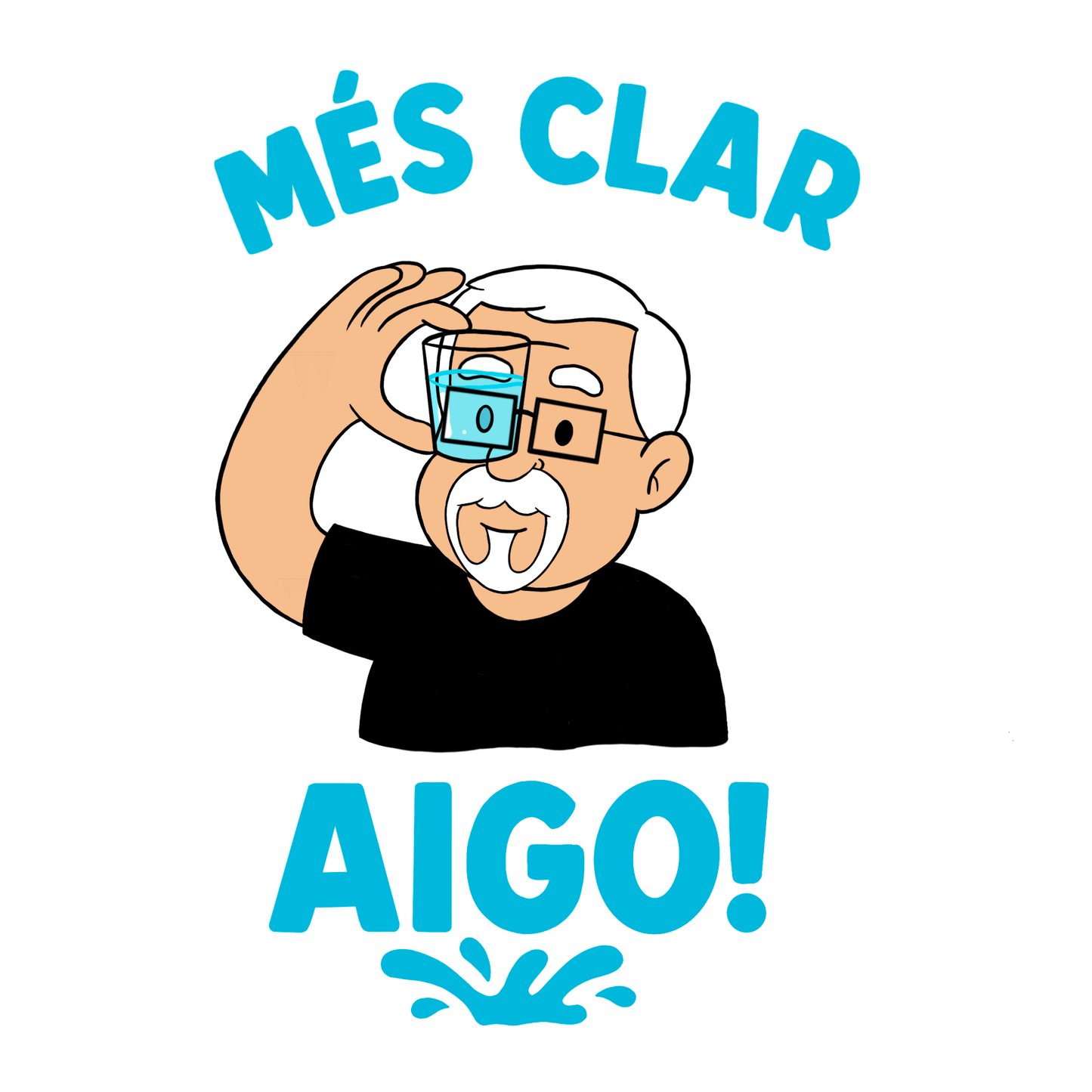 Camiseta Mallorquina  "Més clar aigo"