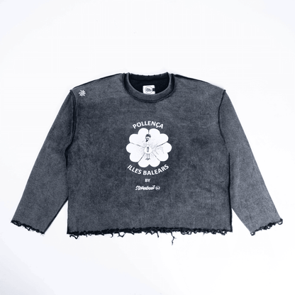 Cropped Pollença Unisex sweatshirt