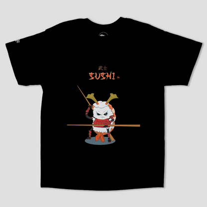 Camiseta Steamboat samurai sushi